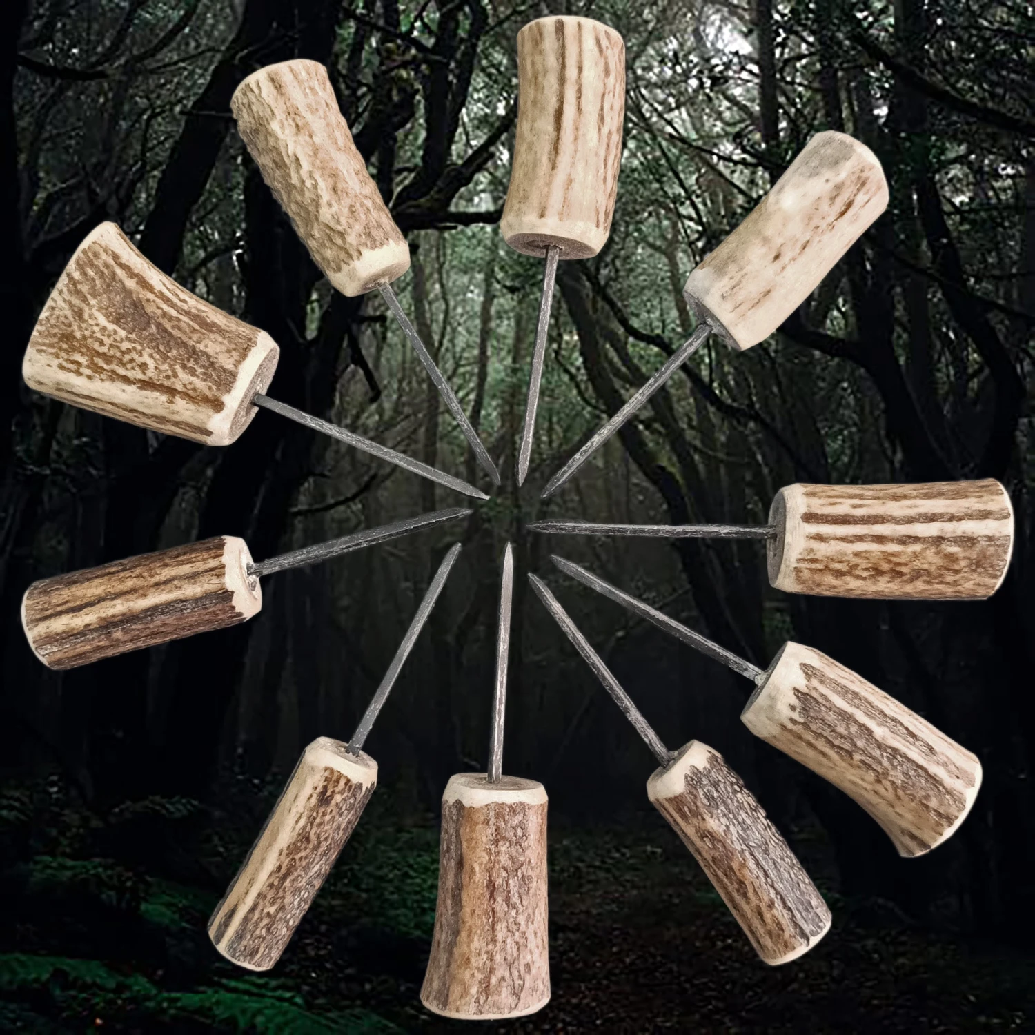 Awl With Antler Handle 4 Awl With Antler Handle - Image 2