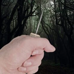 Awl With Birch Wood Handle 8 Awl With Birch Wood Handle -The Viking Dragon ms birch wood awl in clenched hand