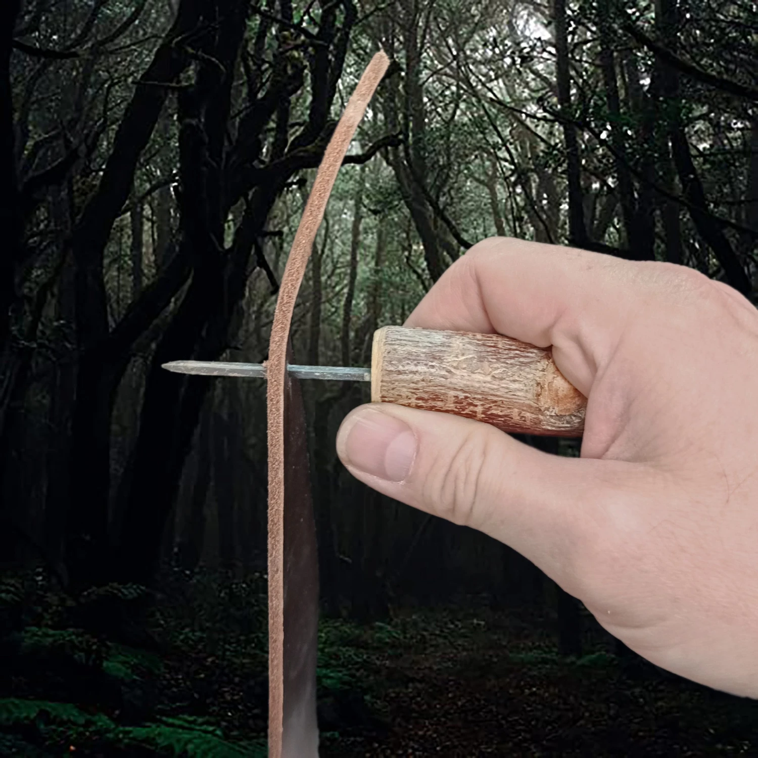 Awl With Birch Wood Handle 4 Awl With Birch Wood Handle - Image 2