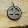 Black Horn Sun Cross Odin Pendant -The Viking Dragon ms black horn sun cross pendant new on rock