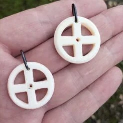 Bone Sun Cross Odin Pendant -The Viking Dragon ms bone sun cross pendants on hand