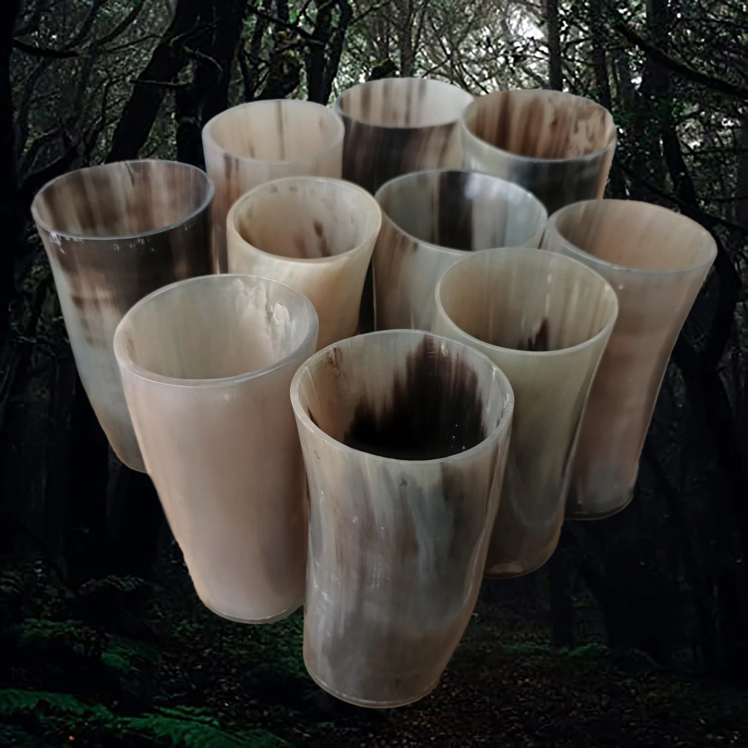 Horn Mead / Wine / Beer Cup 4 Horn Mead / Wine / Beer Cup - Image 2