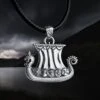Silver Drakkar Viking Ship Pendant -The Viking Dragon nl silver drakkar viking ship pendant