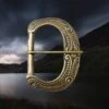 9th - 10th Century Large Ornate Bronze Replica Viking Buckle 1 9th - 10th Century Large Ornate Bronze Replica Viking Buckle -The Viking Dragon pc bronze large ornate viking buckle
