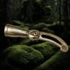 Large Bronze Raven Viking Drinking Horn Finial 1 Large Bronze Raven Viking Drinking Horn Finial -The Viking Dragon pc bronze large raven head horn finial