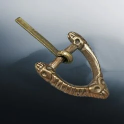 9th - 11th Century Replica Viking / Saxon Bronze Buckle From Old Sarum 9 9th - 11th Century Replica Viking / Saxon Bronze Buckle From Old Sarum -The Viking Dragon pc bronze saxon buckle old sarum open pin