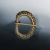 Viking / Medieval Bronze Zig Zag Buckle 1 Viking / Medieval Bronze Zig Zag Buckle -The Viking Dragon pc bronze saxon zig zag buckle