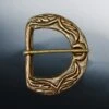 9th - 10th Century Bronze Replica Viking Buckle From Ostra -The Viking Dragon pc bronze viking buckle ostra padoba