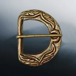 9th - 10th Century Bronze Replica Viking Buckle From Ostra