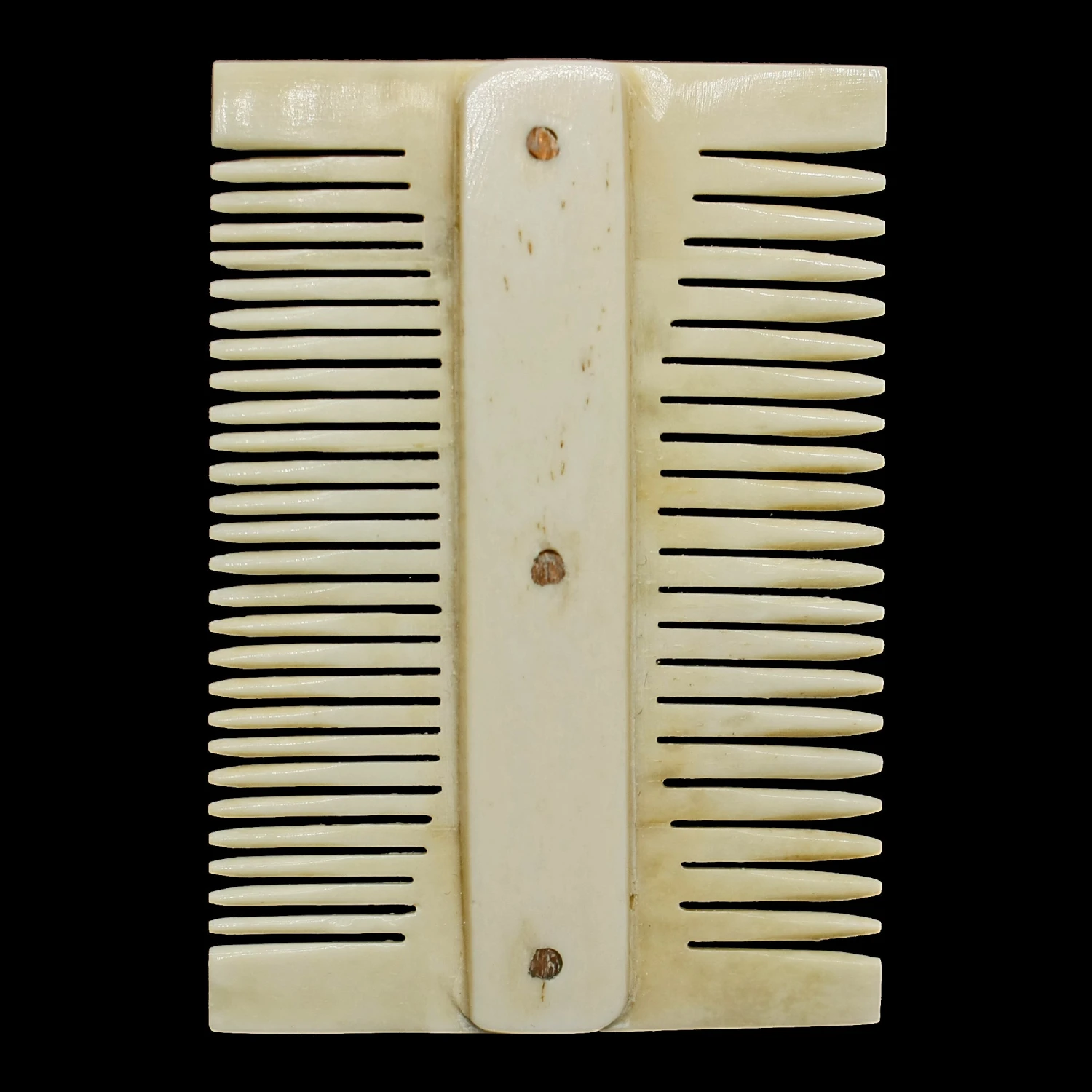 Double Sided Bone Viking Comb 4 Double Sided Bone Viking Comb - Image 2