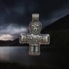 Bronze Crucifix Pendant -The Viking Dragon pp bronze crucifix pendant
