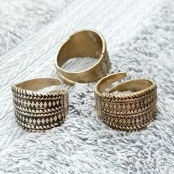 Decorated Bronze Replica Viking Ring 13 Decorated Bronze Replica Viking Ring -The Viking Dragon pp bronze decorated viking rings on cloth different angles