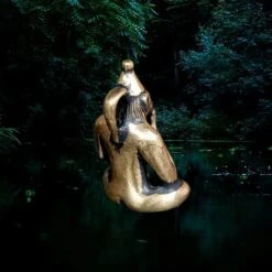 Bronze Freyr Pendant -The Viking Dragon pp bronze freyr pendant back angle view