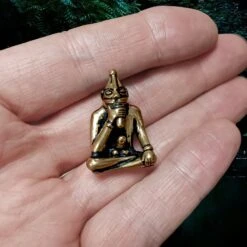 Bronze Freyr Pendant -The Viking Dragon pp bronze freyr pendant on hand