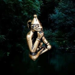 Bronze Freyr Pendant -The Viking Dragon pp bronze freyr pendant side angle view