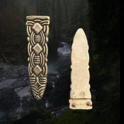 Bronze Borre Style Buckle Set From Birka -The Viking Dragon pp bronze viking strap end borre style from birka small front and back