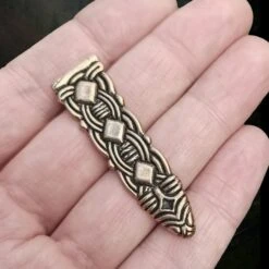 Bronze Borre Style Buckle Set From Birka -The Viking Dragon pp bronze viking strap end borre style from birka small in hand