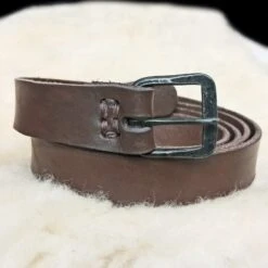 Long Leather Viking / Medieval Belt With Hand-Forged Iron Buckle - 25mm (1 Inch) Width 10 Long Leather Viking / Medieval Belt With Hand-Forged Iron Buckle - 25mm (1 Inch) Width -The Viking Dragon pp iron viking buckle 25mm 1 inch width on brown leather belt on sheepskin a057bee6 1801 4405 8dc0 a86c93e73026
