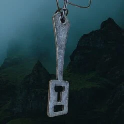 Steel Replica Viking Age Key Pendant