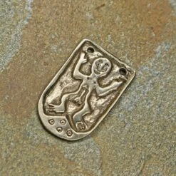 Large Hiberno Norse Bronze Strap End