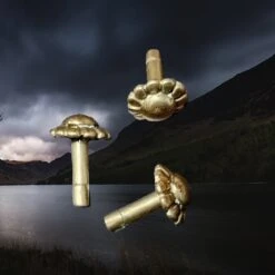 Bronze Flower Belt Stud