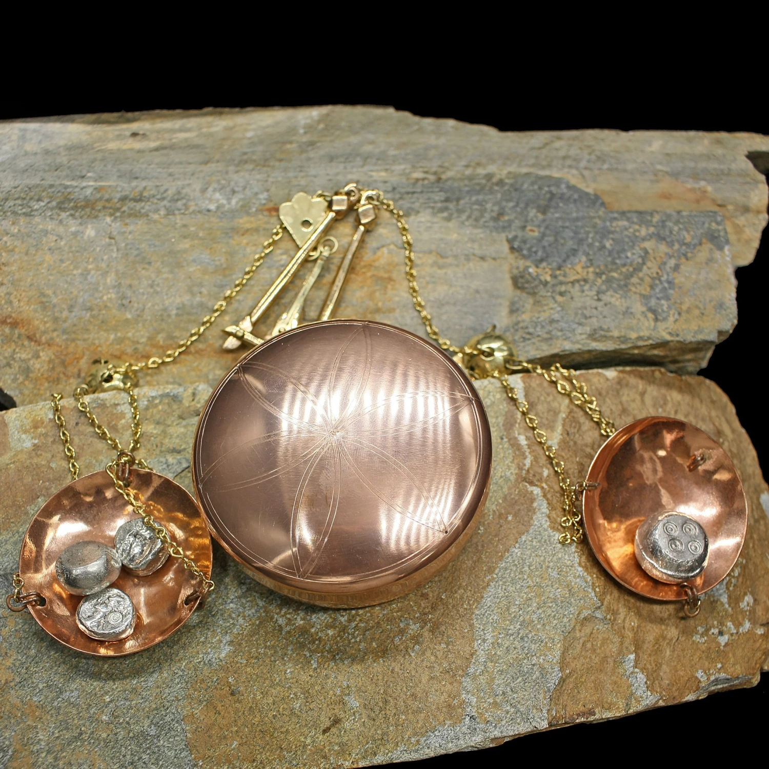 Viking Traders Scales In Copper Case 4 Viking Traders Scales In Copper Case - Image 2