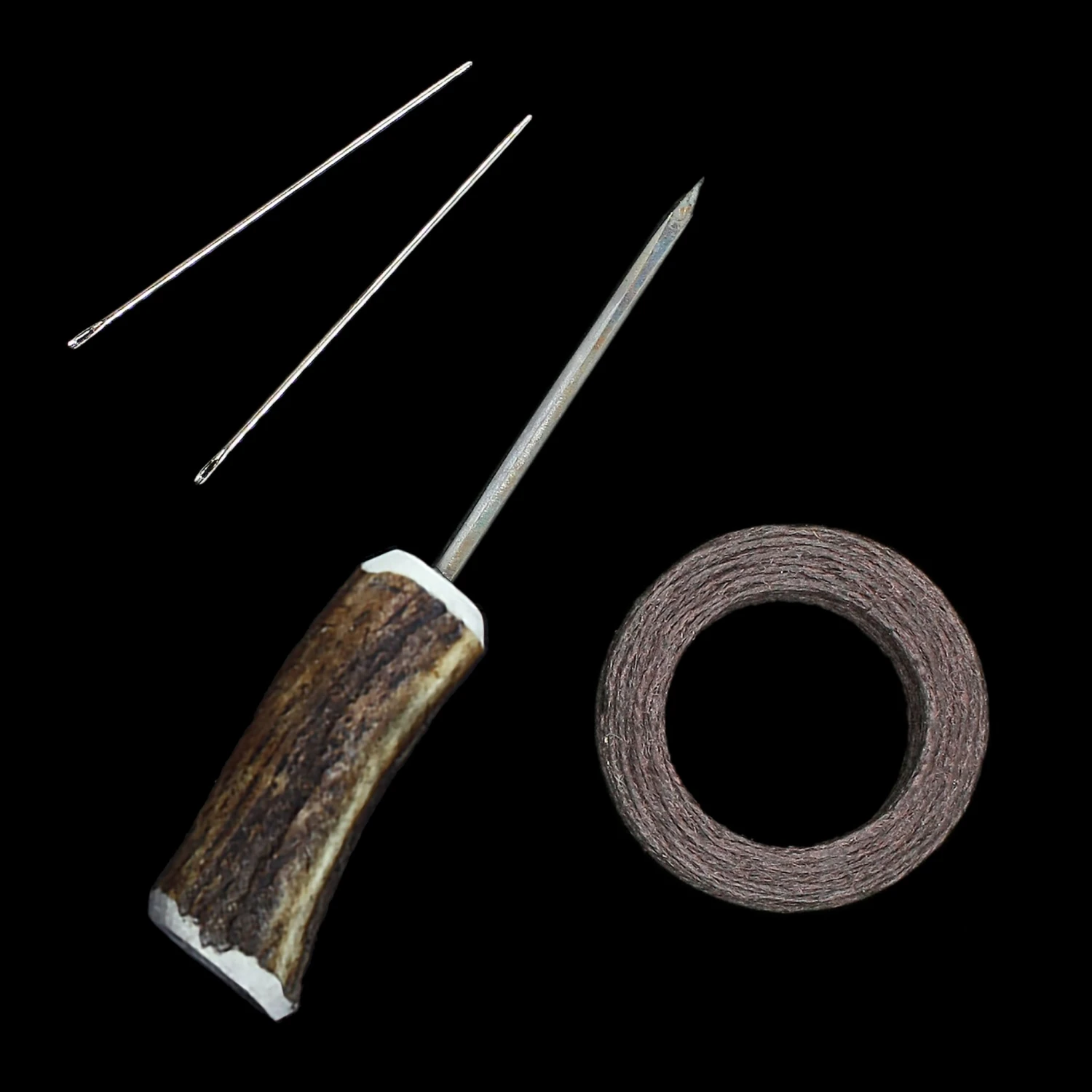 Leather Viking Sewing Kit With Antler Awl 7 Leather Viking Sewing Kit With Antler Awl - Image 5