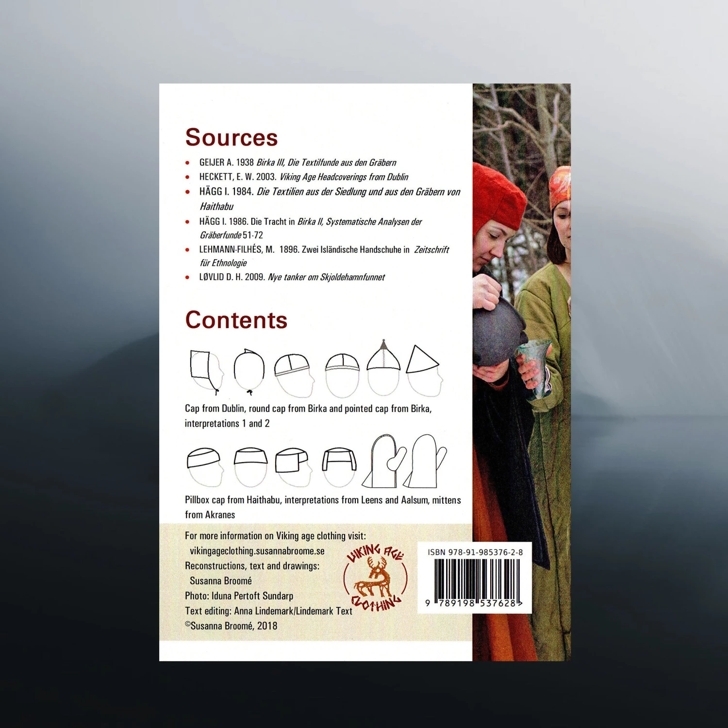 Viking Age Clothing - Caps & Mittens Book 4 Viking Age Clothing - Caps & Mittens Book - Image 2