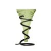 Decorated Glass Viking Cone Beaker With Iron Stand