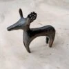 Bronze Age Scandinavian Bronze Bull / Reindeer Animal Statuette 1 Bronze Age Scandinavian Bronze Bull / Reindeer Animal Statuette -The Viking Dragon sg bronze age animal statuette side view