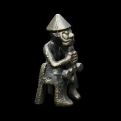 Bronze Thor Statuette -The Viking Dragon sg bronze norse god statue thor right side