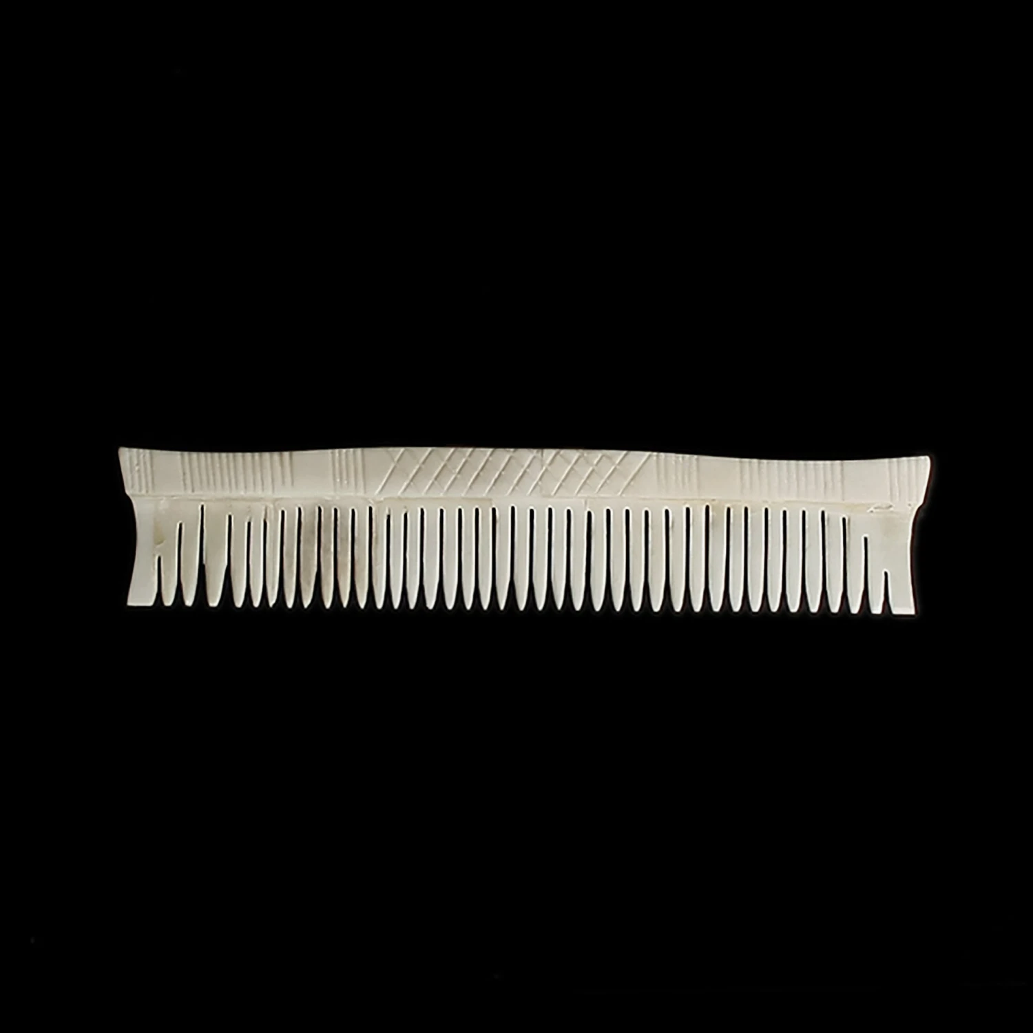 Long Decorated Bone Viking Comb 3 Long Decorated Bone Viking Comb