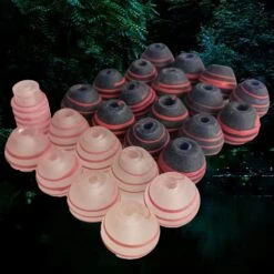 Glass Gaming Pieces For Hnefatafl