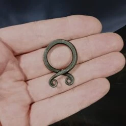 Iron Odal Rune Pendant 7 Iron Odal Rune Pendant -The Viking Dragon sg iron odal pendant on hand