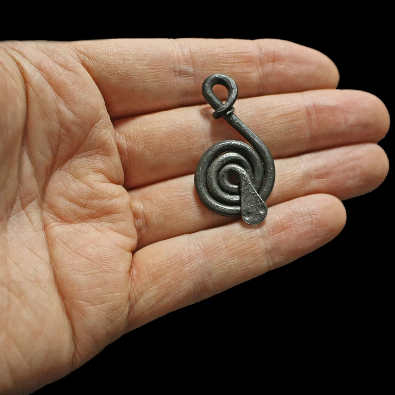Iron Replica Viking Snake / Serpent Pendant 4 Iron Replica Viking Snake / Serpent Pendant - Image 2