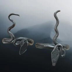 Iron Snake / Serpent Ring -The Viking Dragon sg iron snake serpent rings large and xl sizes