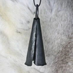 Hand-Forged Iron Viking Bell 9 Hand-Forged Iron Viking Bell -The Viking Dragon sg iron viking bell from norway
