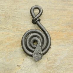 Iron Replica Viking Snake / Serpent Pendant 7 Iron Replica Viking Snake / Serpent Pendant -The Viking Dragon sg iron viking serpent snake pendant on rock