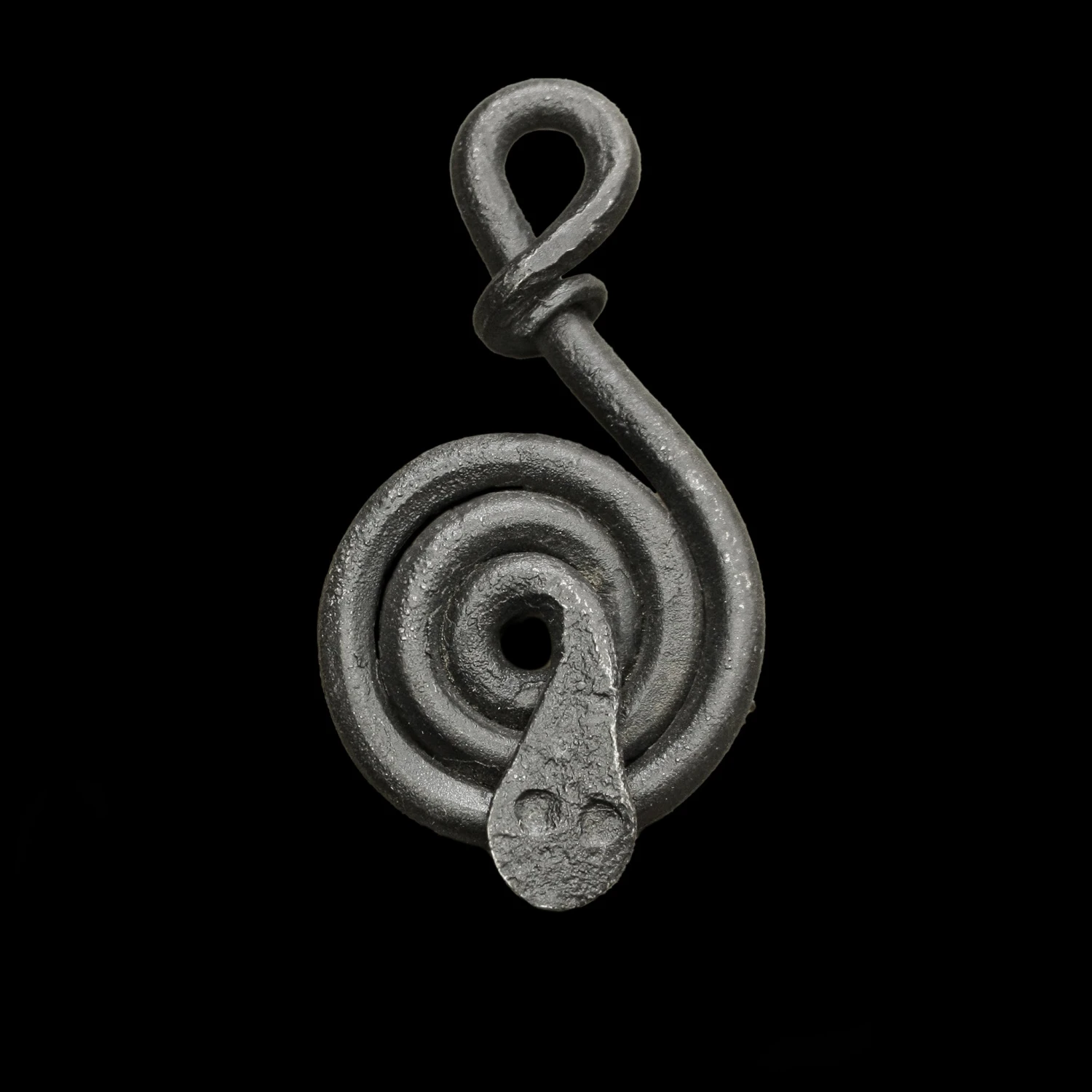 Iron Replica Viking Snake / Serpent Pendant 3 Iron Replica Viking Snake / Serpent Pendant