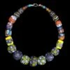 Large Glass Bead Viking Necklace -The Viking Dragon sg large glass bead necklace from Birka new