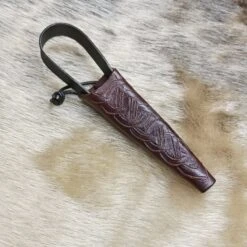 Hand-Forged Small Snips 19 Hand-Forged Small Snips -The Viking Dragon sg small snips in kr small leather knotwork sheath