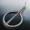 Large Mouth Harp / Jaw Harp / Jew's Harp 2 Large Mouth Harp / Jaw Harp / Jew's Harp -The Viking Dragon sg steel mouth harp large version angle view