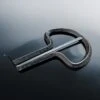 Mouth Harp / Jaw Harp / Jew's Harp 1 Mouth Harp / Jaw Harp / Jew's Harp -The Viking Dragon sg steel mouth harp side angle view