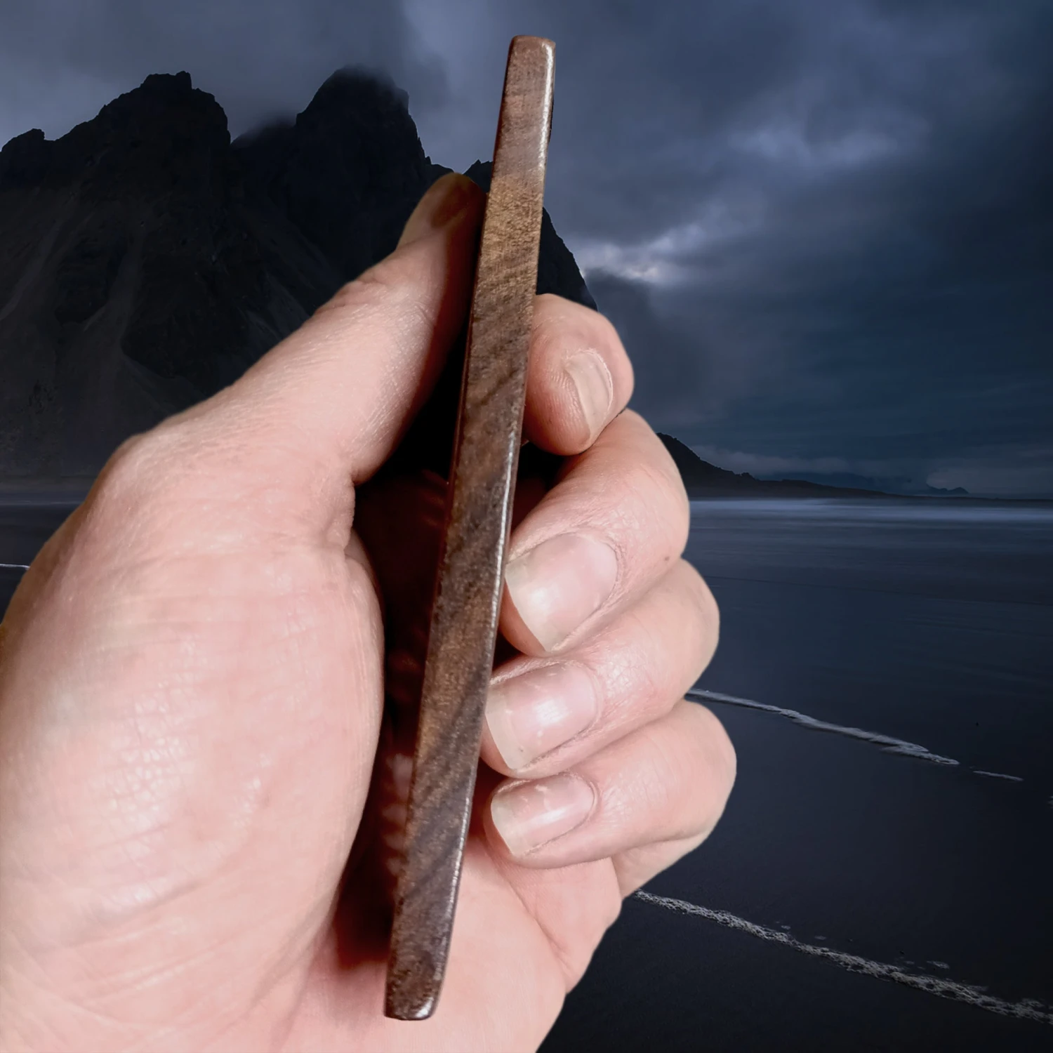 Decorated Wood Viking Comb 4 Decorated Wood Viking Comb - Image 2