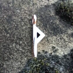 Bronze Elder Futhark Rune Pendant 32 Bronze Elder Futhark Rune Pendant -The Viking Dragon sn bronze elder futhark run pendant wunjo