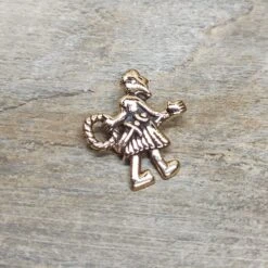 Bronze Fafnir Viking Pendant -The Viking Dragon sn bronze fafnir pendant on rock angle view