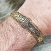 Danish Viking Bronze Bracelet From Falster 1 Danish Viking Bronze Bracelet From Falster -The Viking Dragon sn bronze falster bracelet on wrist