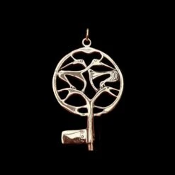 Bronze Large Round Viking Key Pendant From Uppakra 8 Bronze Large Round Viking Key Pendant From Uppakra -The Viking Dragon sn bronze key pendant from Uppakra