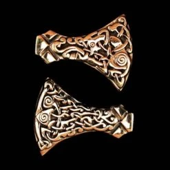 Bronze Mammen Axe Head Pendant 17 Bronze Mammen Axe Head Pendant -The Viking Dragon sn mammen axe pendant bronze