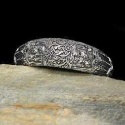Silver Viking Arm Ring From Novgorod